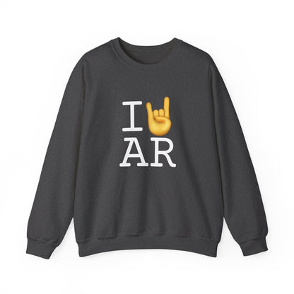 "I Rock On with Arkansas" Sweatshirt