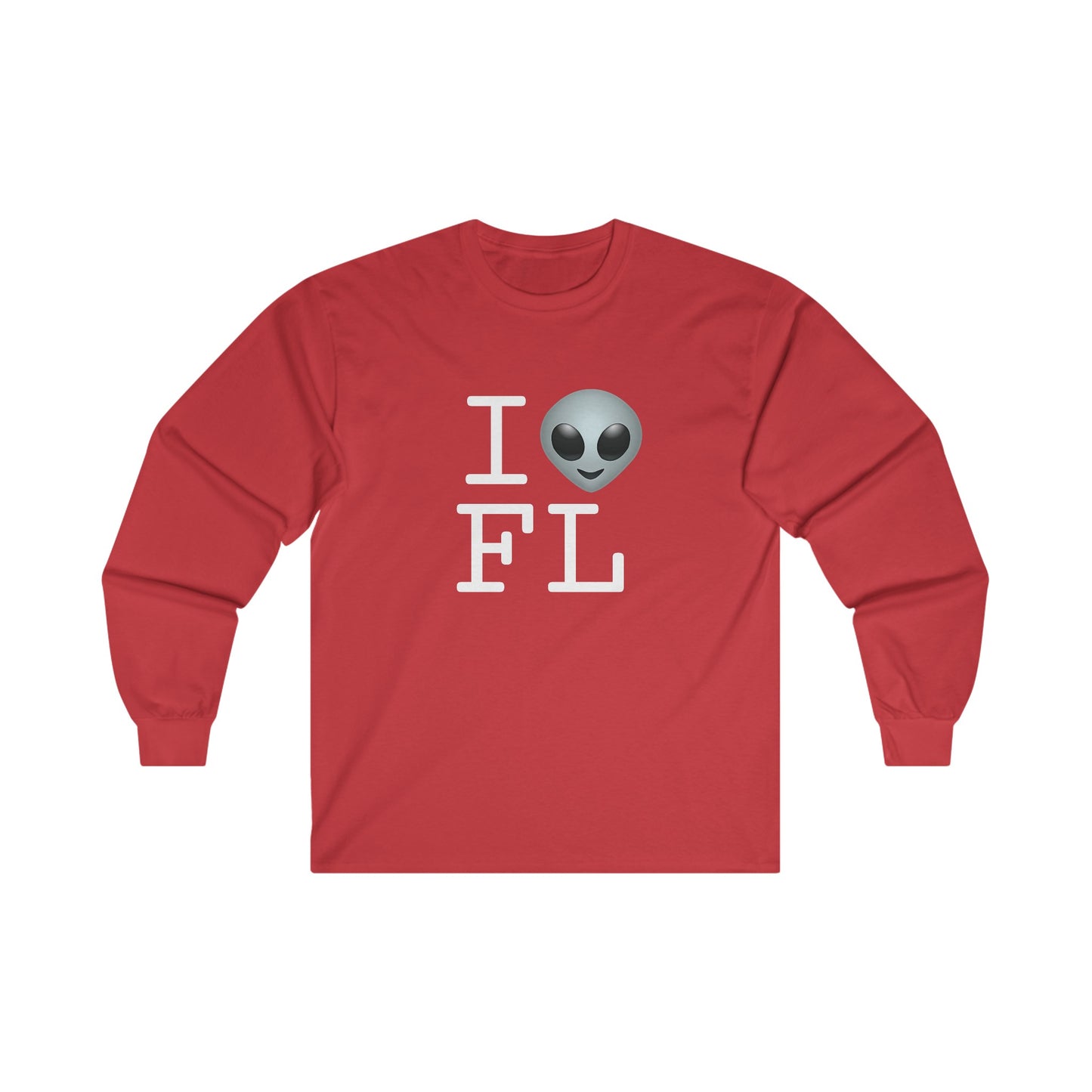 "I Feel Alien in Florida" Long Sleeve Shirt