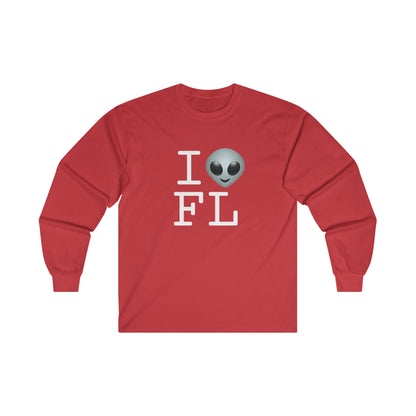 "I Feel Alien in Florida" Long Sleeve Shirt