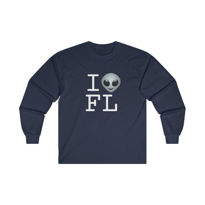 "I Feel Alien in Florida" Long Sleeve Shirt