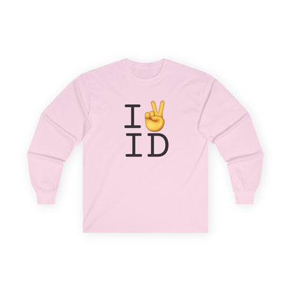"I Show Peace to Idaho" Long Sleeve Shirt