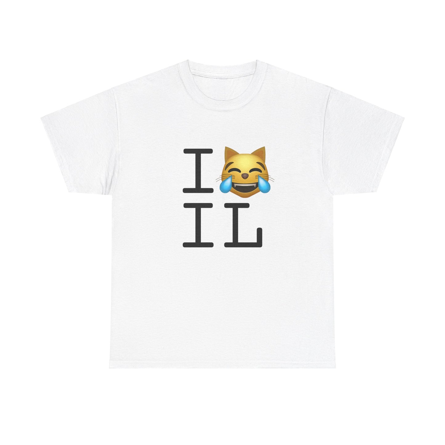 "I'm Laughing like a Cat at Illinois" Tee