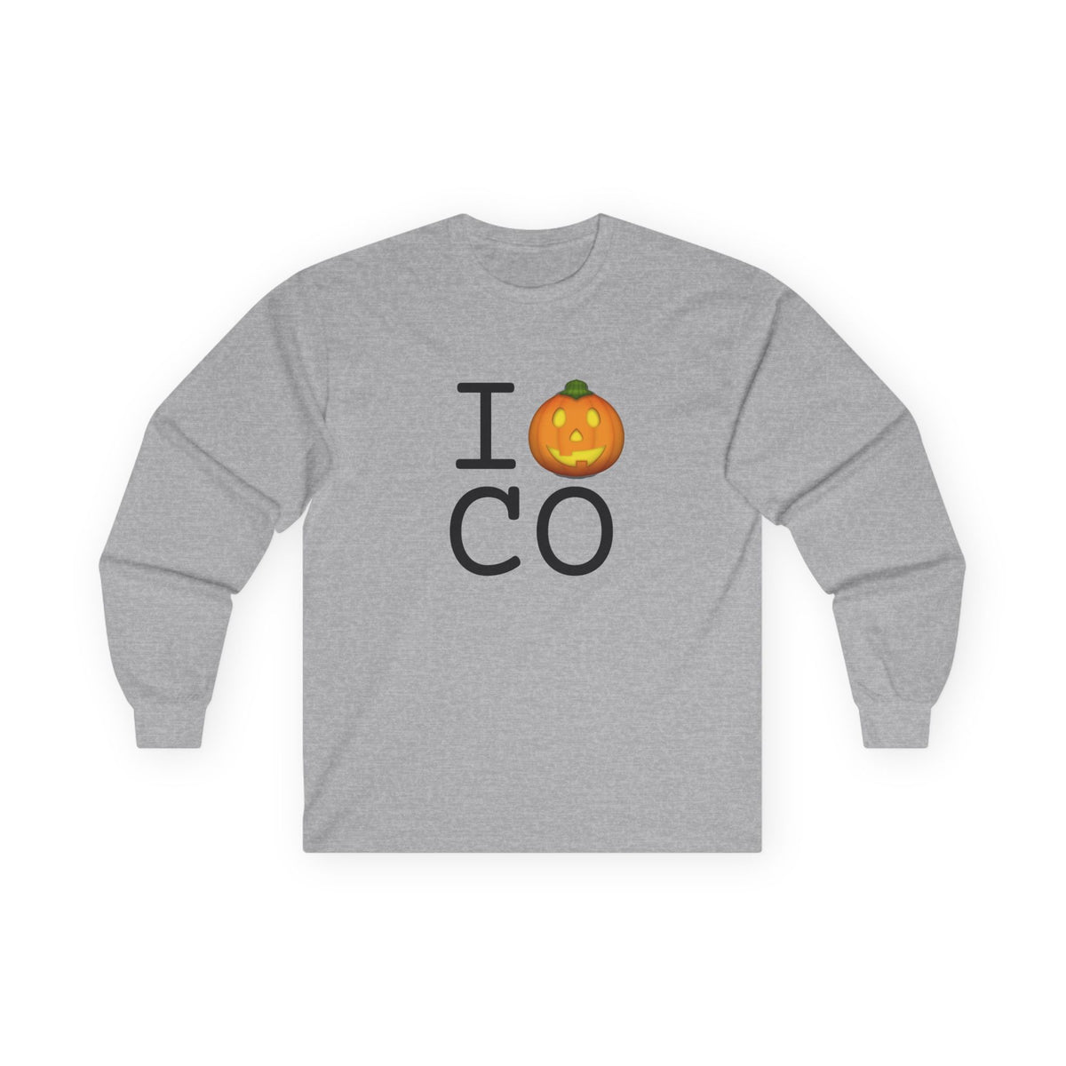 "I Jack-O-Lantern (Pumpkin) Colorado" Long Sleeve Shirt