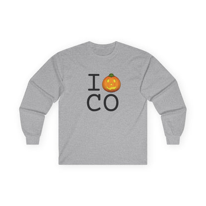 "I Jack-O-Lantern (Pumpkin) Colorado" Long Sleeve Shirt