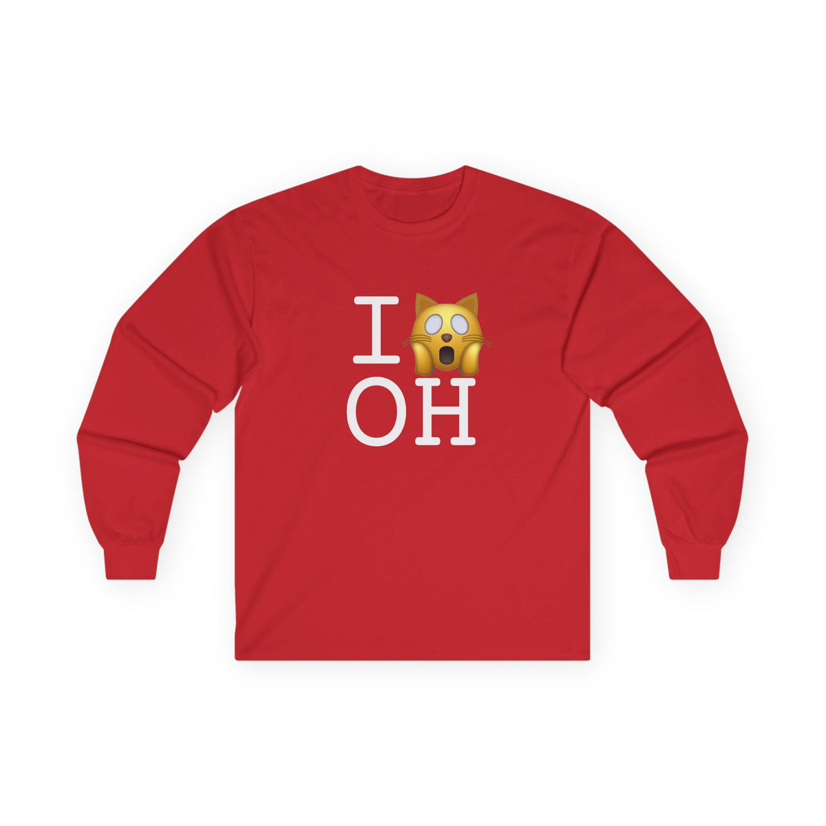 "I'm a Scaredy Cat about Ohio" Long Sleeve Shirt