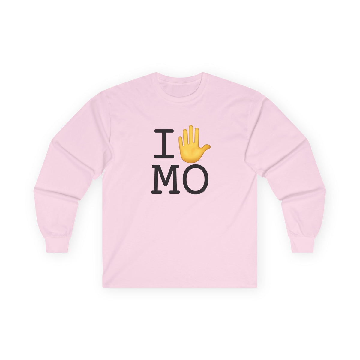 "I Stop (Raised Hand) Missouri" Long Sleeve Shirt
