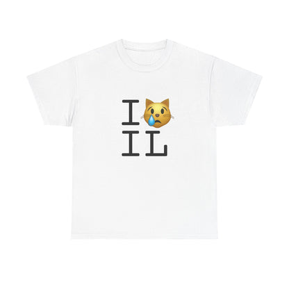 "I'm a Crying Cat about Illinois" Tee