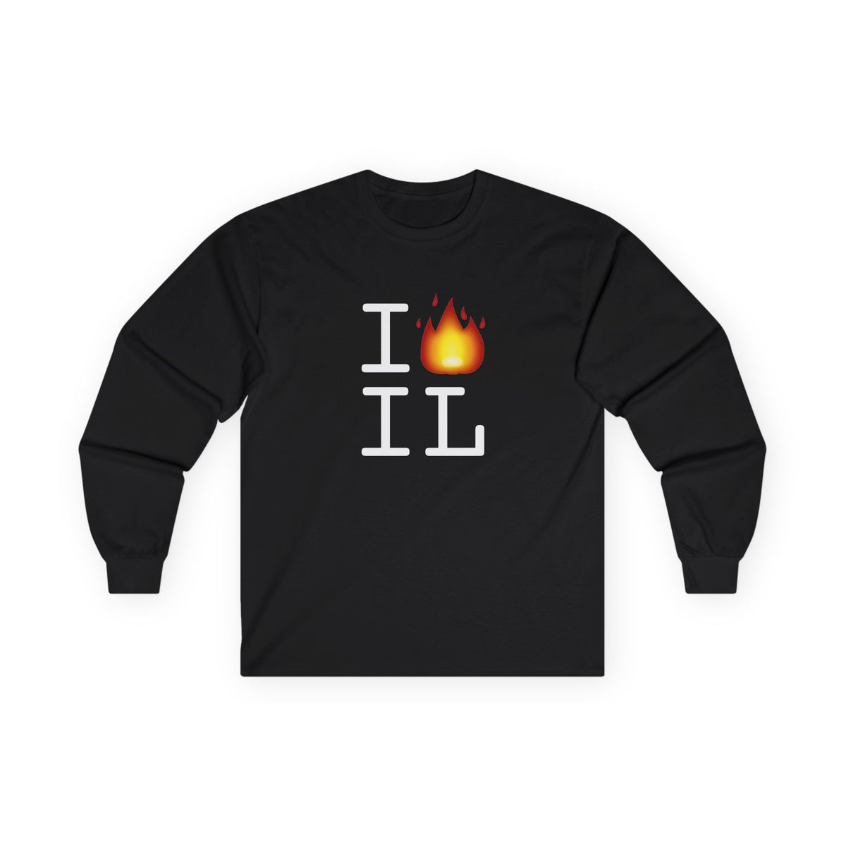 "I've got Fire for Illinois" Long Sleeve Shirt