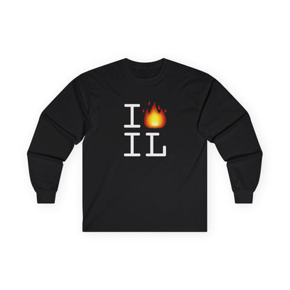 "I've got Fire for Illinois" Long Sleeve Shirt