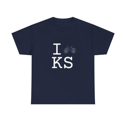 "I Bicycle Kansas" Tee