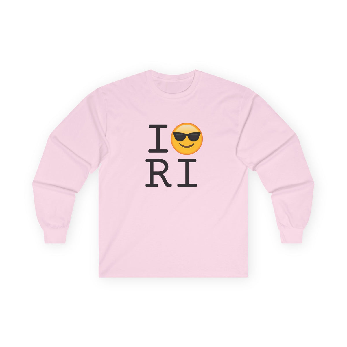 "I'm Cool with Rhode Island" Long Sleeve Shirt