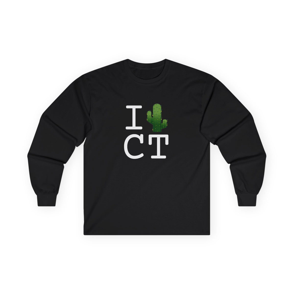 "I Cactus Connecticut" Long Sleeve Shirt