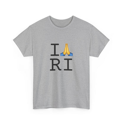 "I Pray for Rhode Island" Tee
