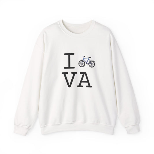 "I Bicycle Virginia" Sweatshirt