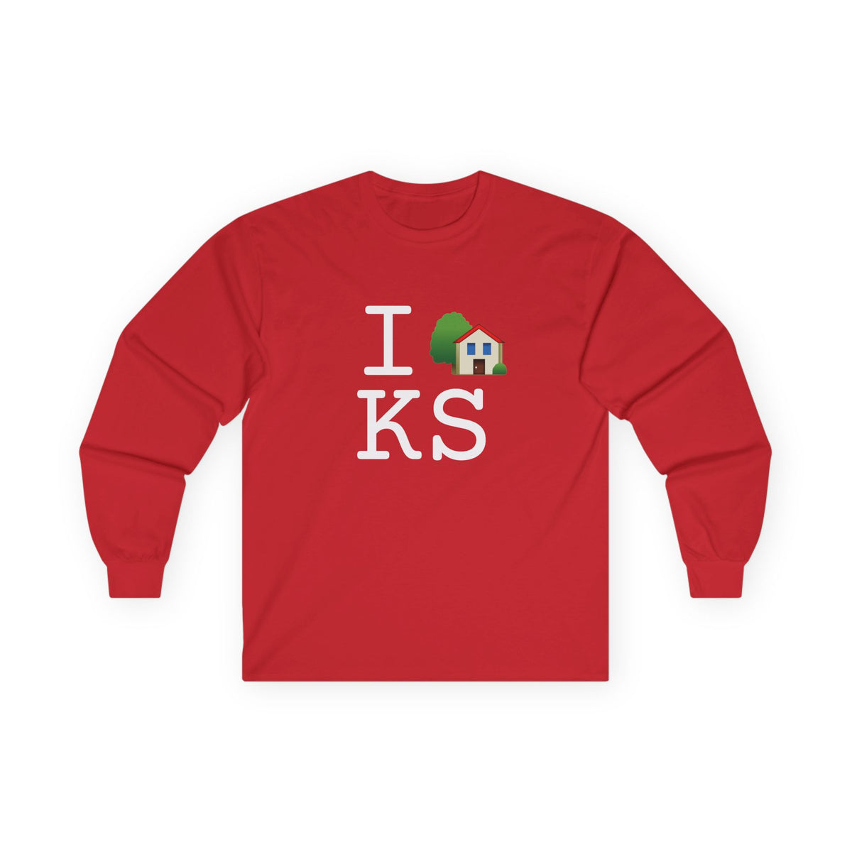 "I'm Home in Kansas" Long Sleeve Shirt