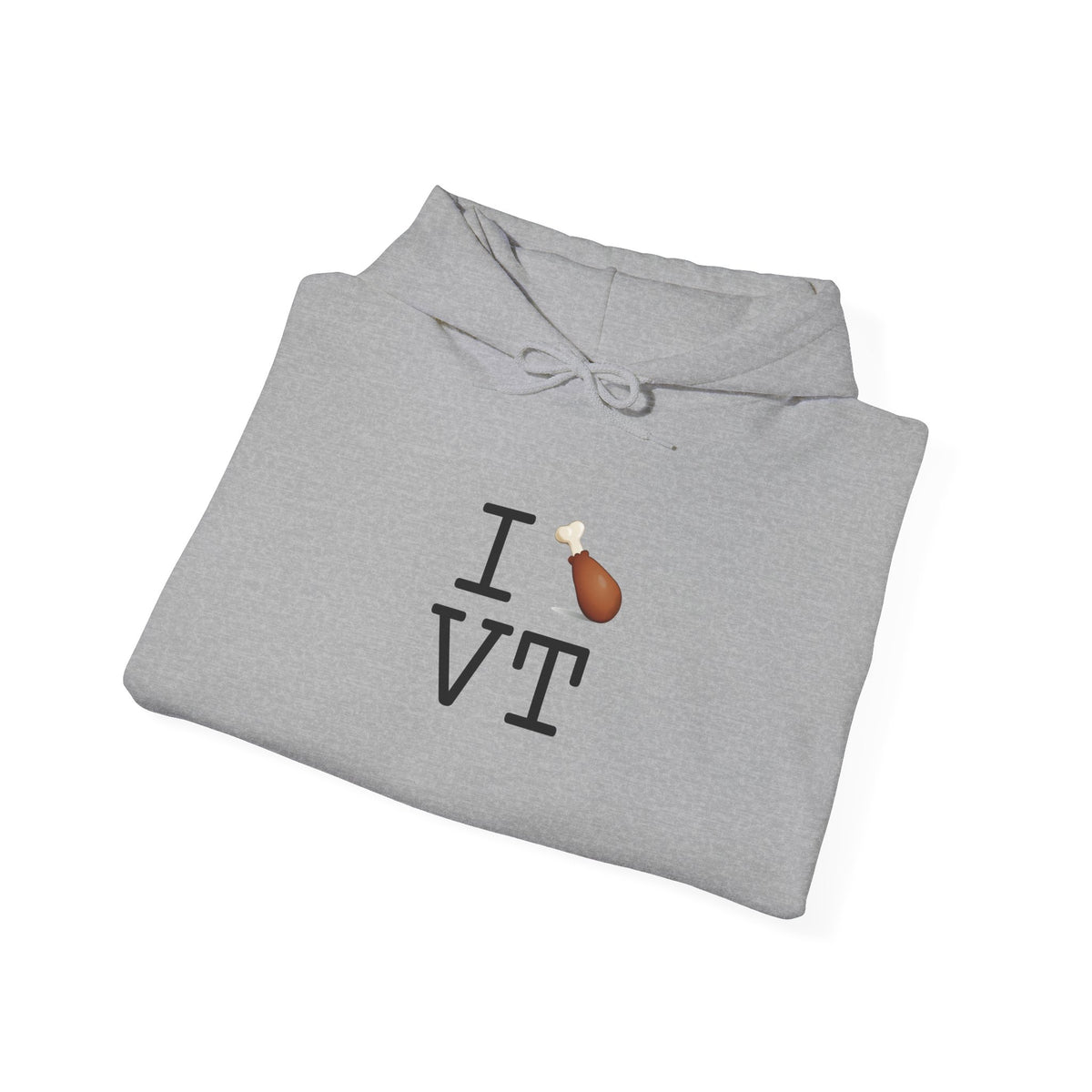 "I Chicken Drumstick Vermont" Hoodie