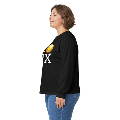 "I'm Depressed about Texas" Long Sleeve Shirt