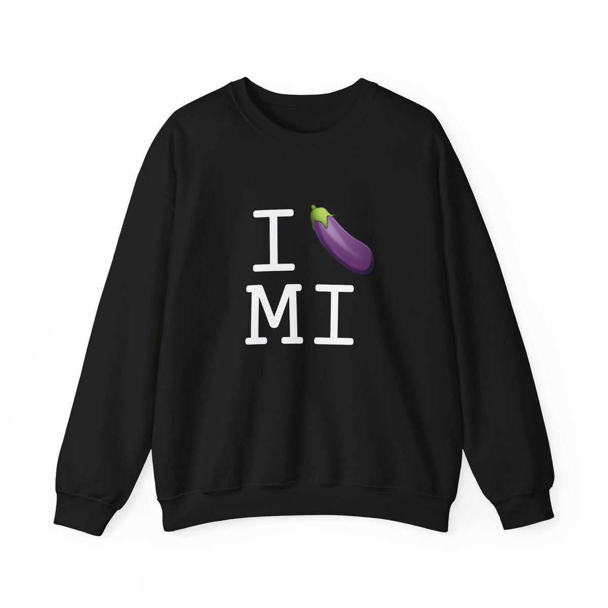 "I Eggplant Michigan" Sweatshirt