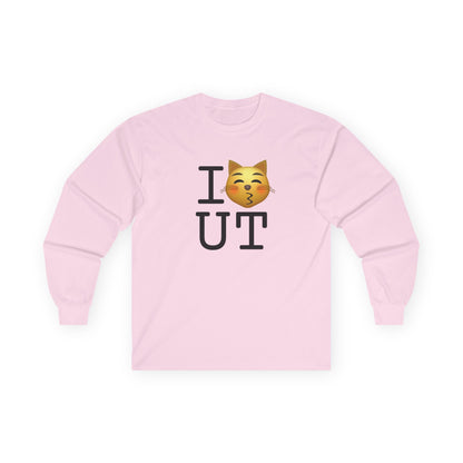 "I'm a Kissing Cat toward Utah" Long Sleeve Shirt