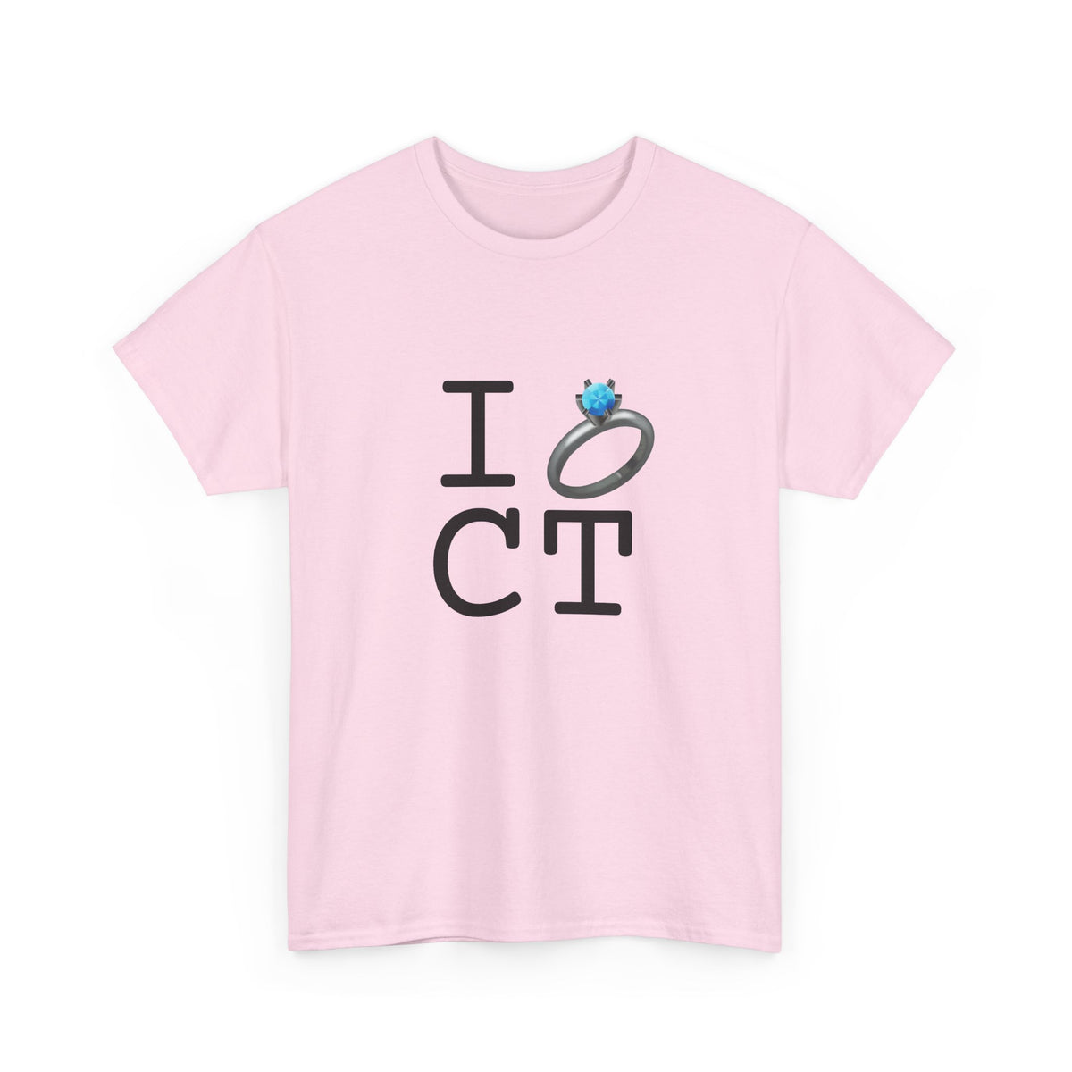"I'm Married to (Diamond Ring) Connecticut" Tee