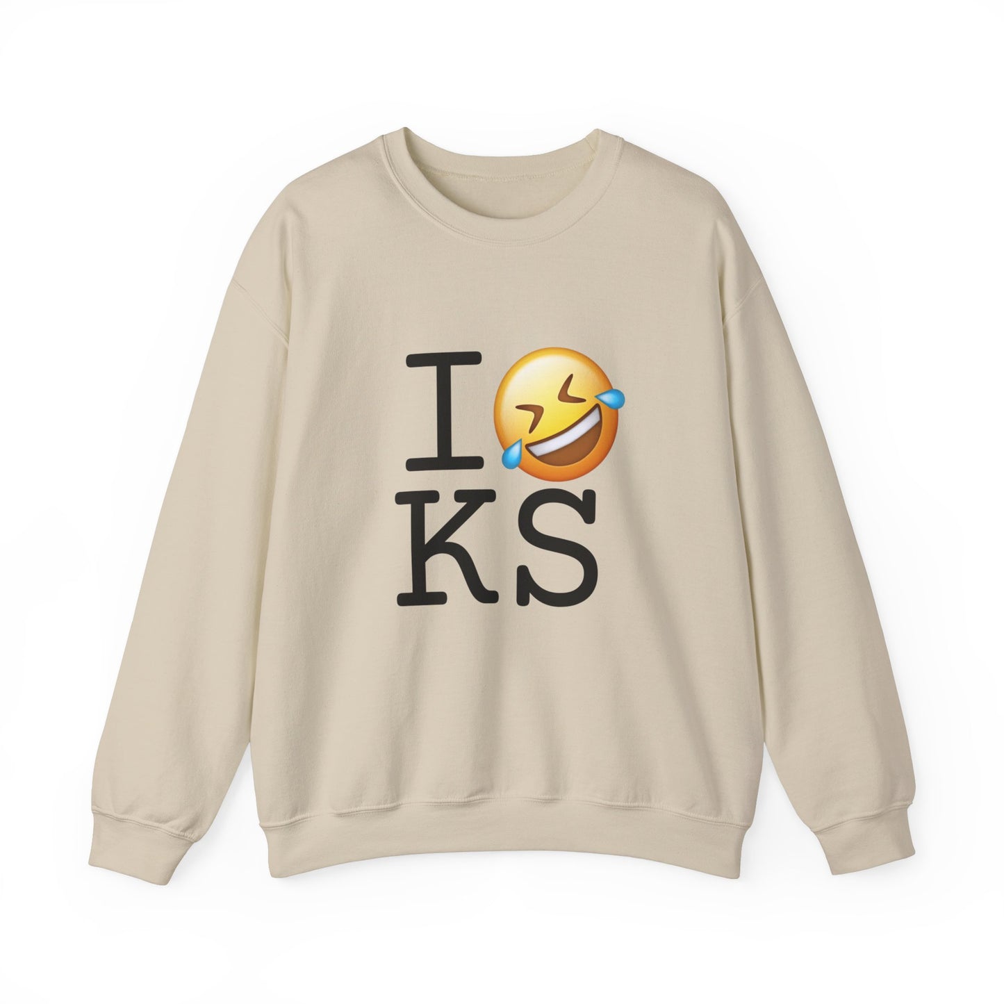 "I Laugh Hard (LMFAO) at Kansas" Sweatshirt
