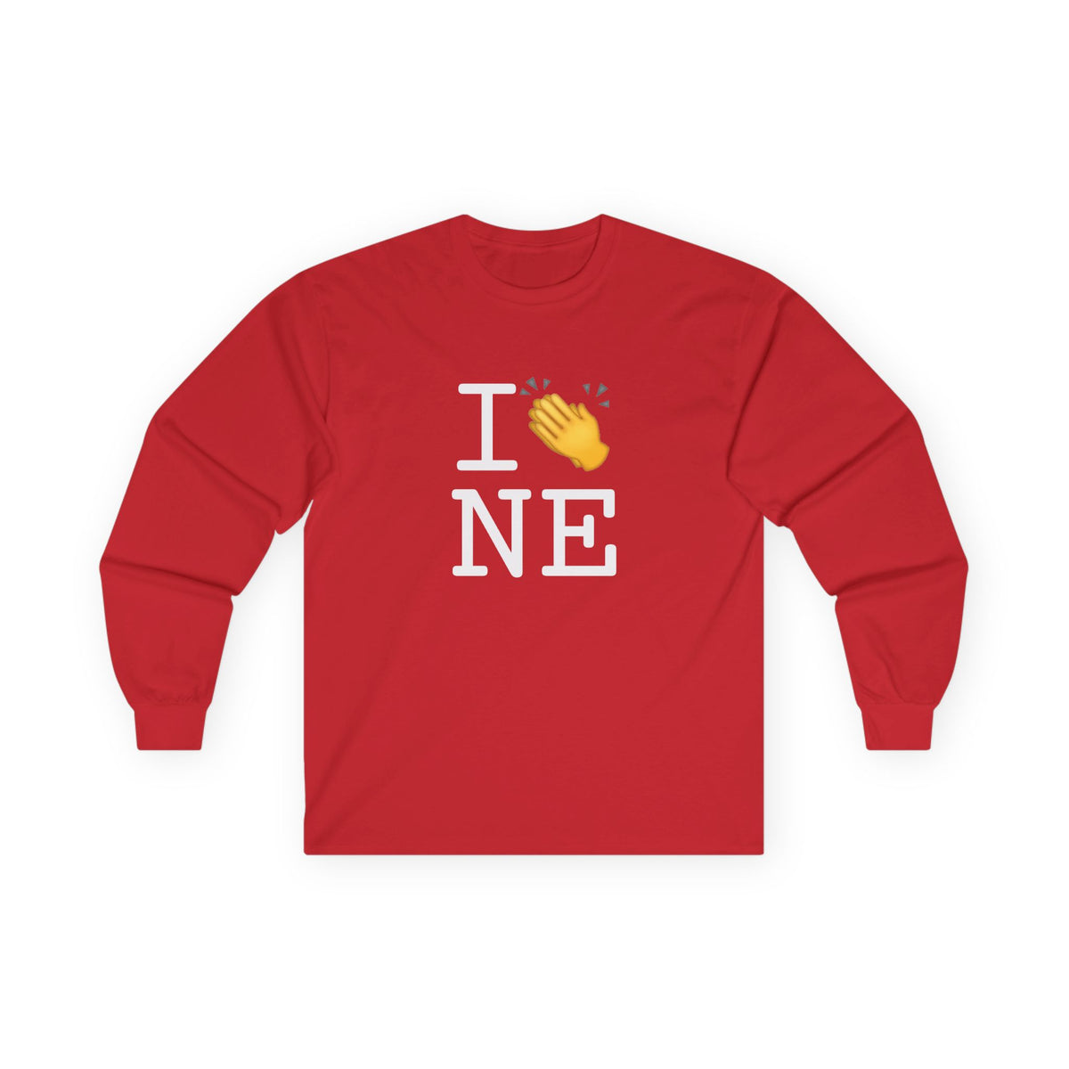 "I Applaud Nebraska" Long Sleeve Shirt