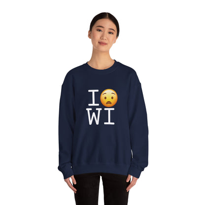 "I'm Anguished about Wisconsin" Sweatshirt