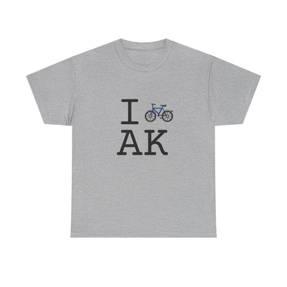 "I Bicycle Alaska" Tee
