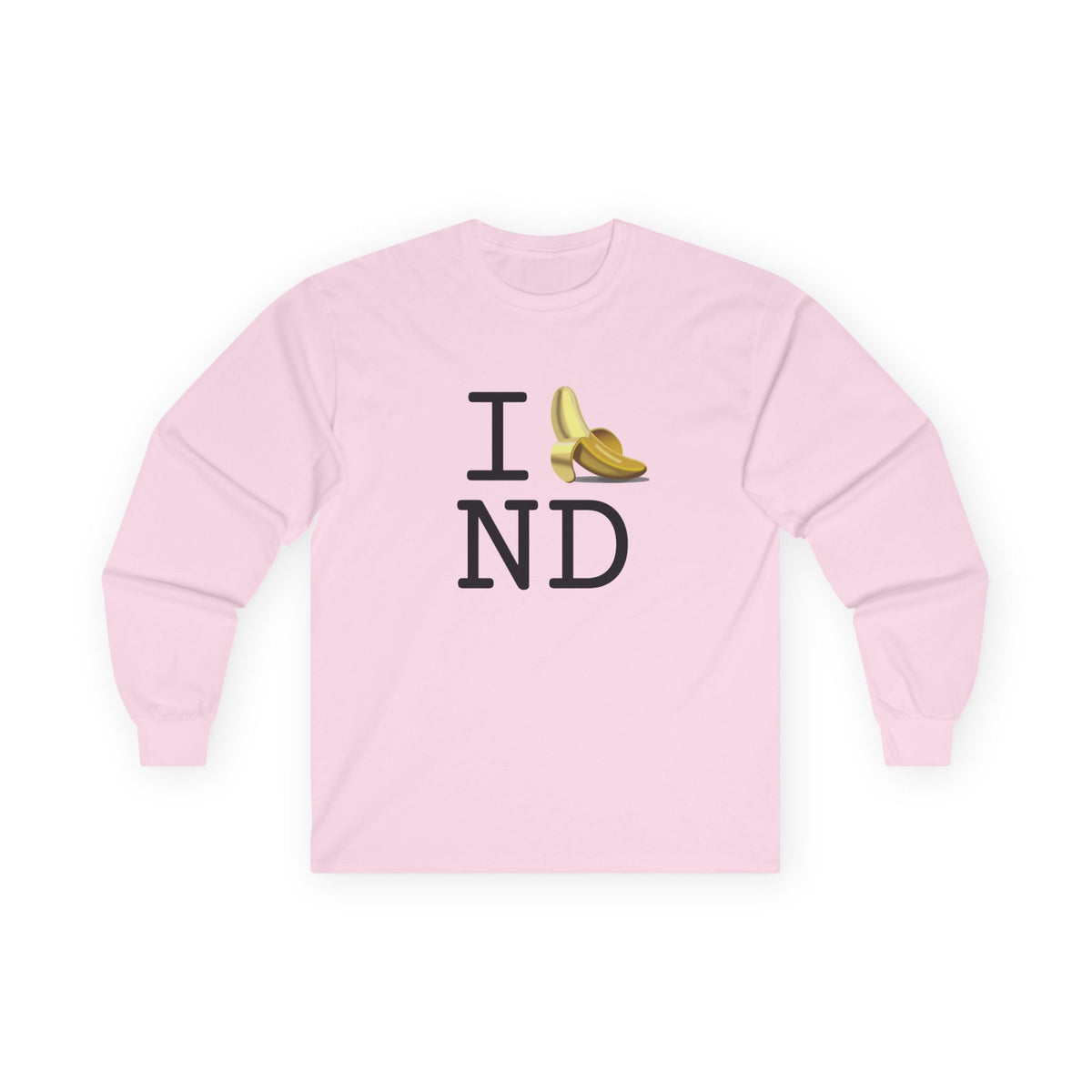"I'm Bananas about North Dakota" Long Sleeve Shirt