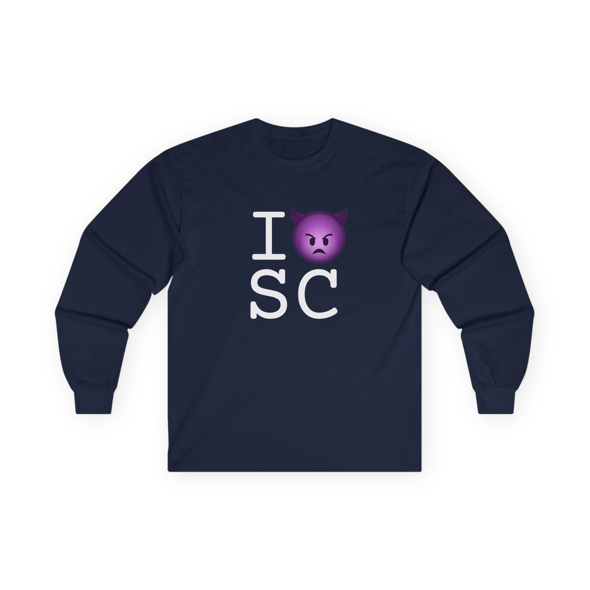 "I'm an Angry Devil about South Carolina" Long Sleeve Shirt