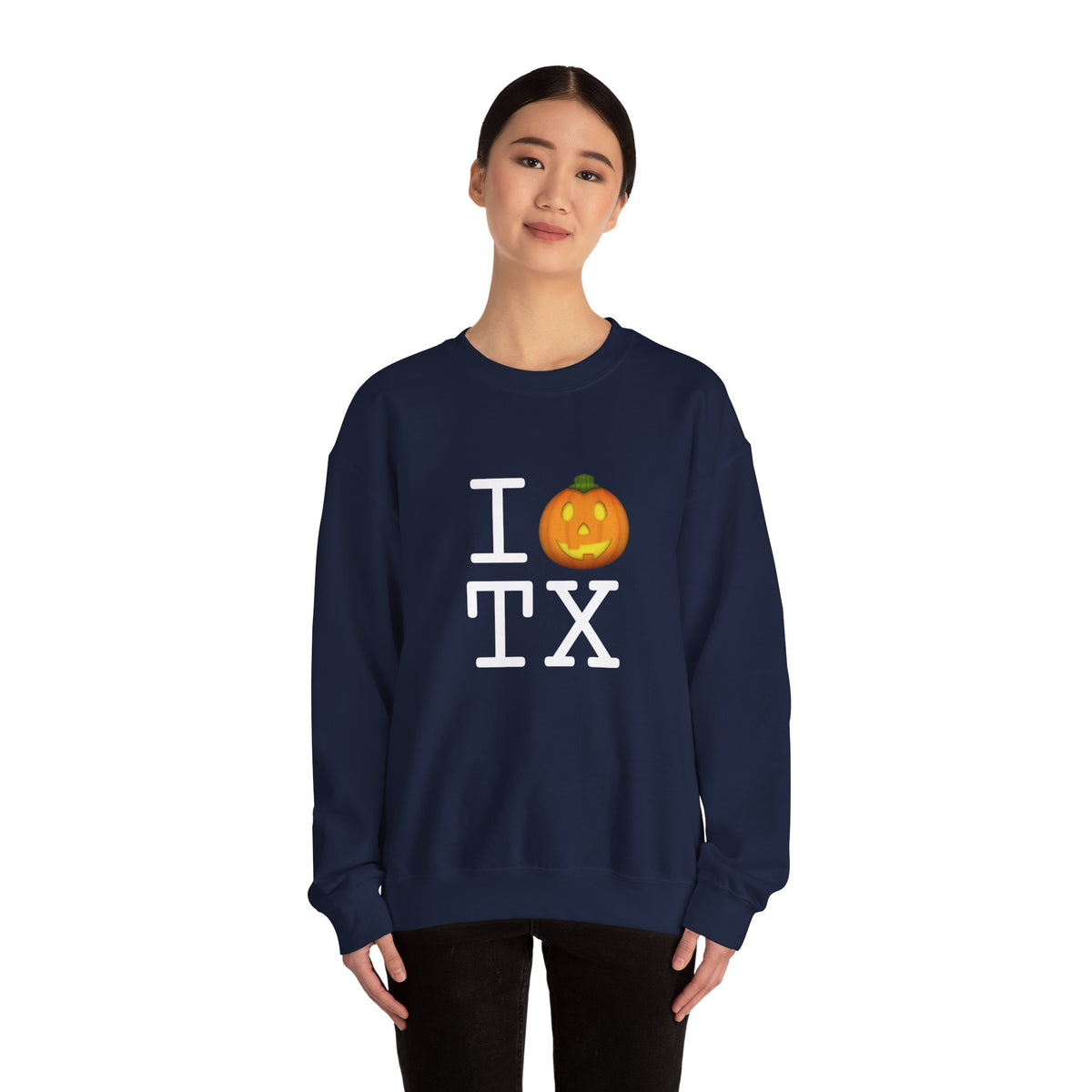 "I Jack-O-Lantern (Pumpkin) Texas" Sweatshirt