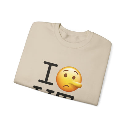 "I Lie about Vermont" Sweatshirt