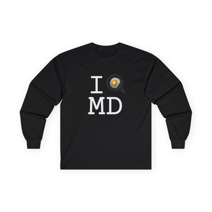 "I Cook in Maryland" Long Sleeve Shirt