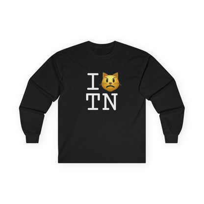 "I'm a Pouting Cat about Tennessee" Long Sleeve Shirt