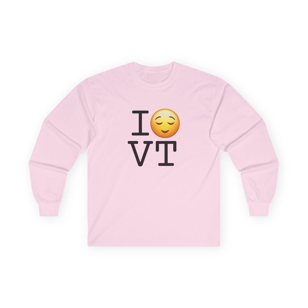 "I'm Relieved about Vermont" Long Sleeve Shirt