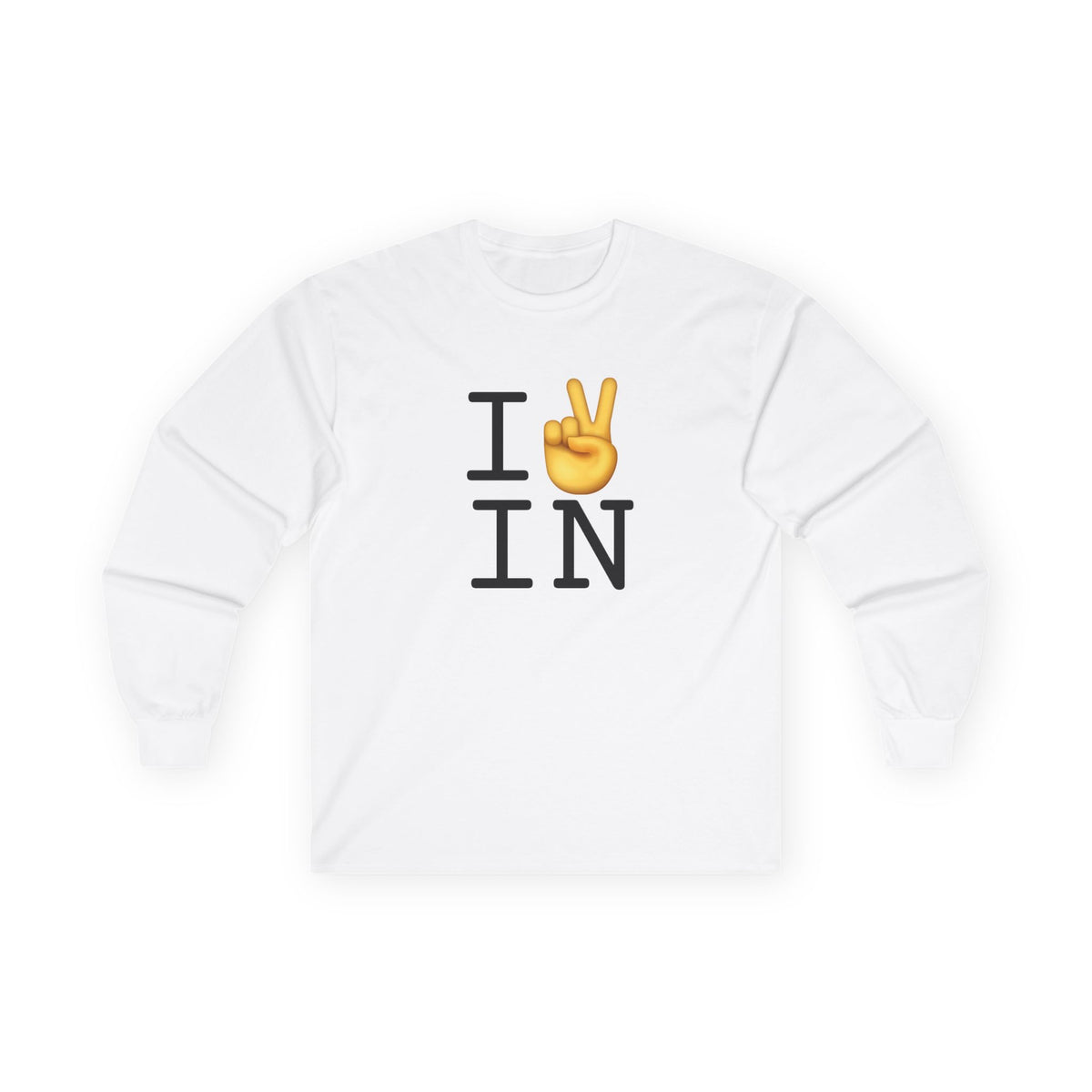 "I Show Peace to Indiana" Long Sleeve Shirt