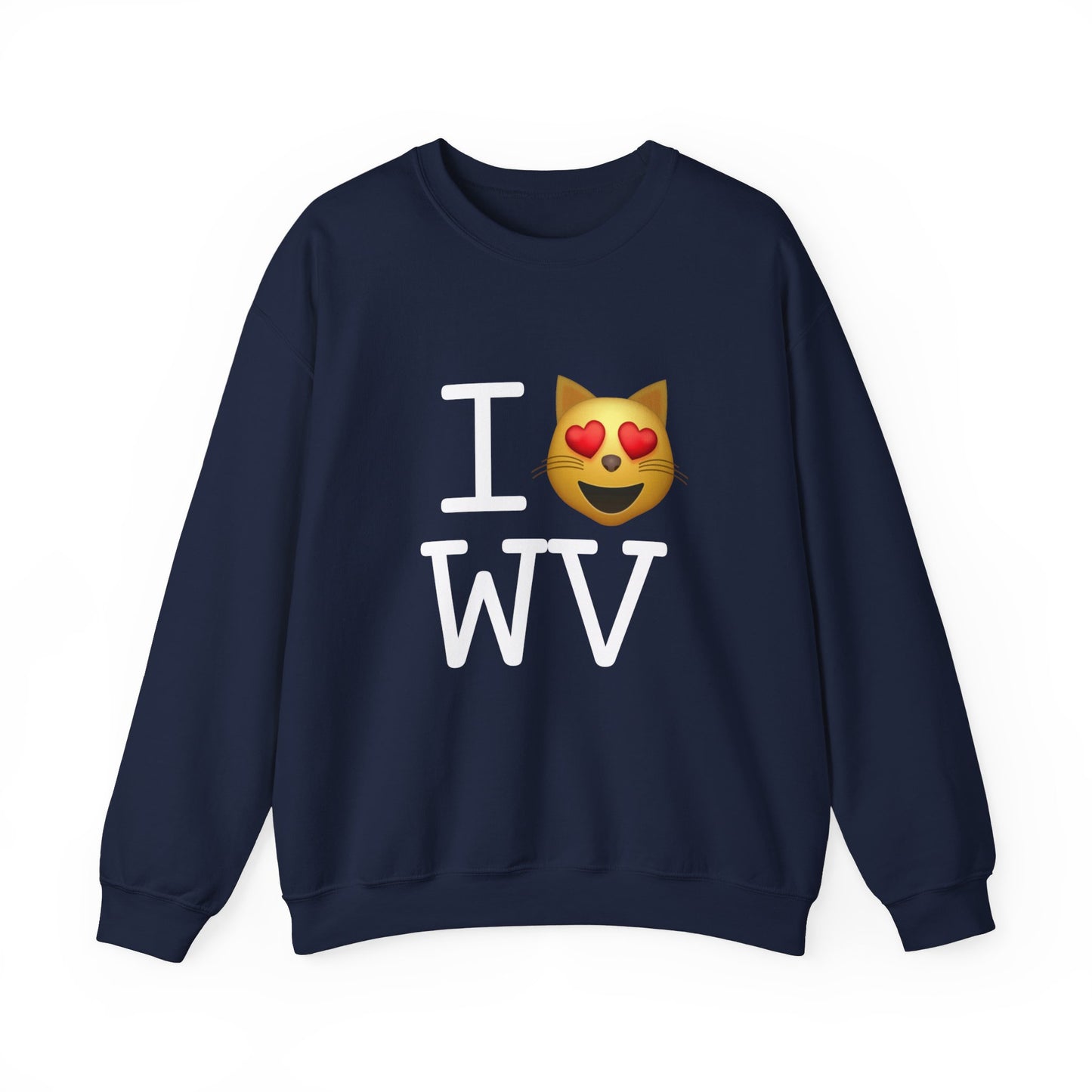 "I'm a Cat that Loves West Virginia" Sweatshirt