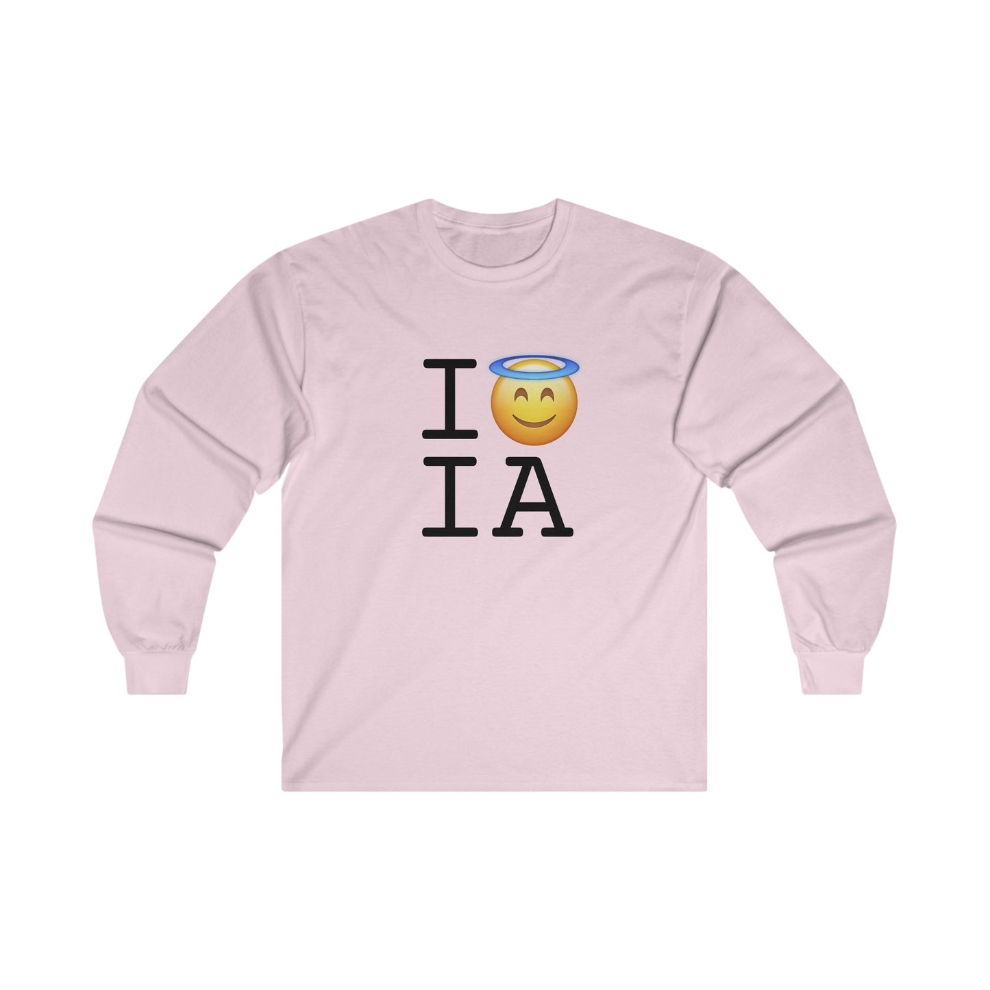 "I'm an Angel in Iowa" Long Sleeve Shirt