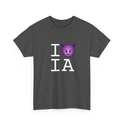 "I'm an Angry Devil about Iowa" Tee