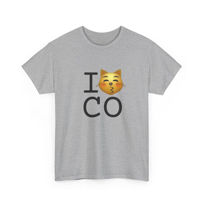 "I'm a Kissing Cat toward Colorado" Tee