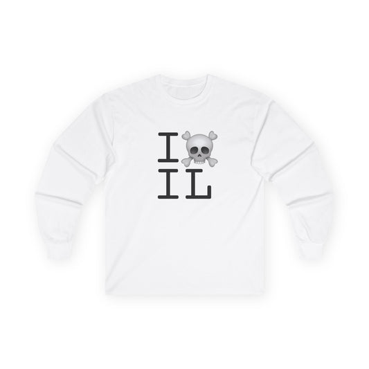 "I'm a Pirate in Illinois" Long Sleeve Shirt