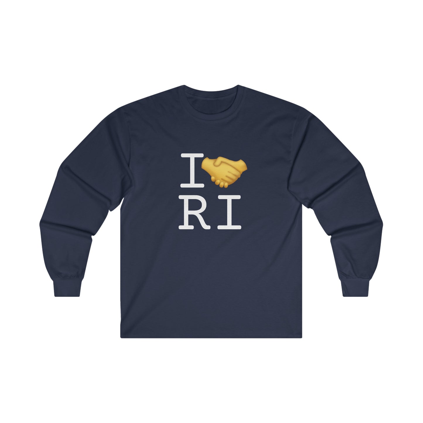 "I Have an Arrangement with Rhode Island" Long Sleeve Shirt