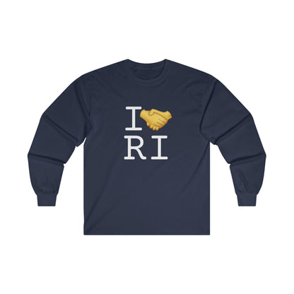 "I Have an Arrangement with Rhode Island" Long Sleeve Shirt