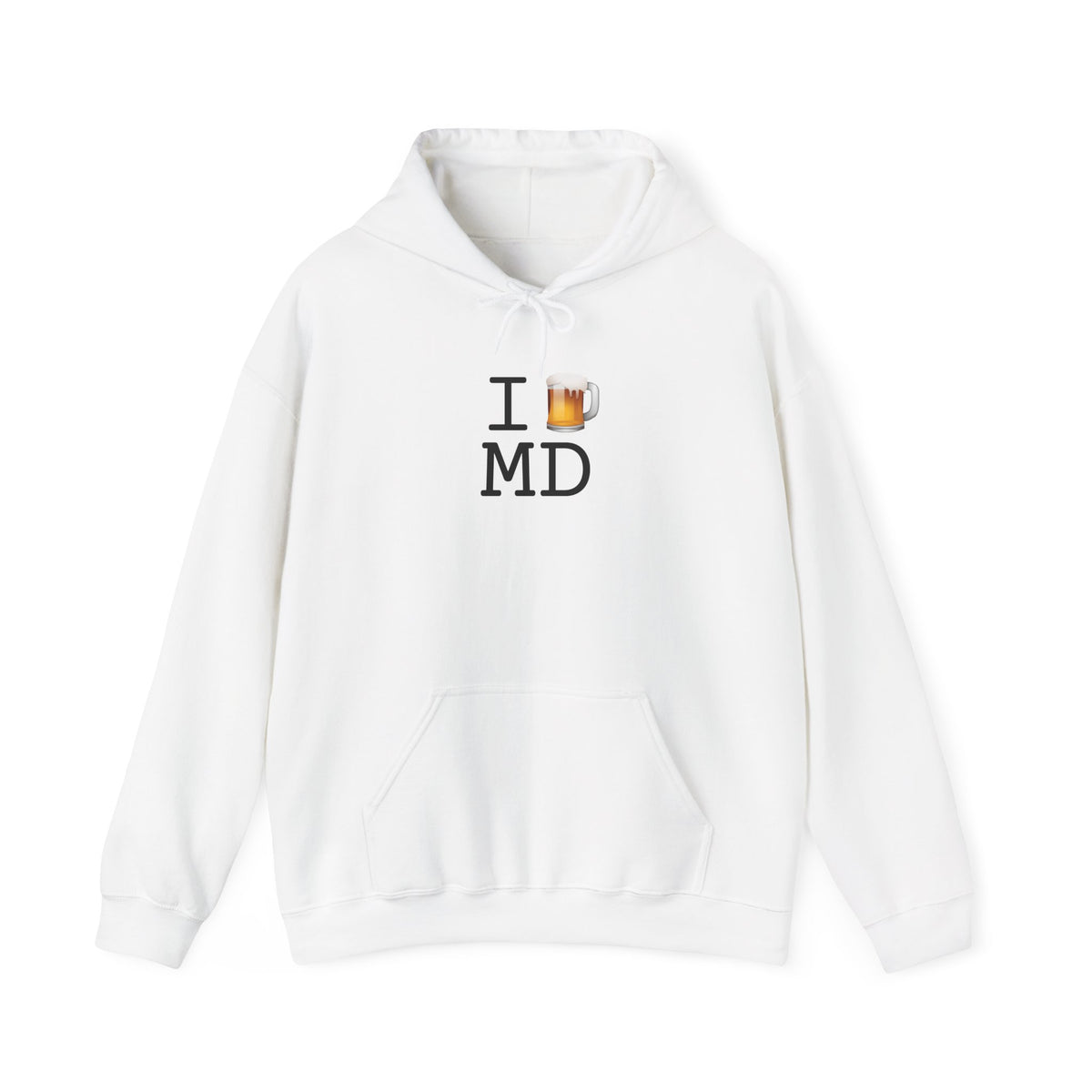 "I Beer Maryland" Hoodie