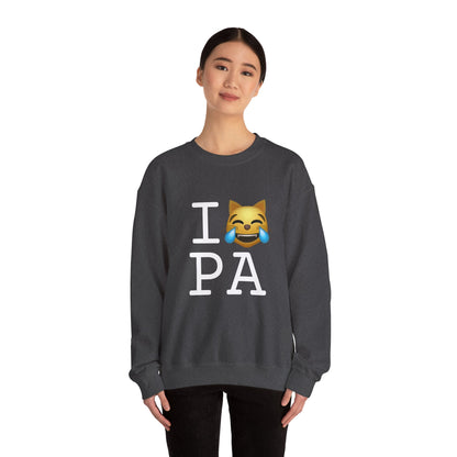 "I'm Laughing like a Cat at Pennsylvania" Sweatshirt