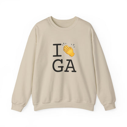 "I Applaud Georgia" Sweatshirt