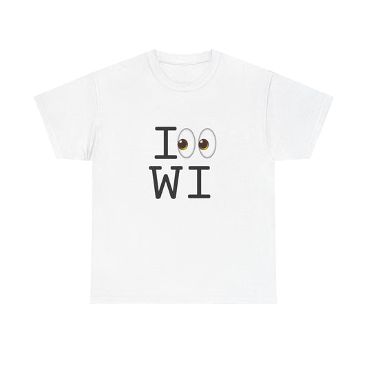 "I Look at Wisconsin" Tee