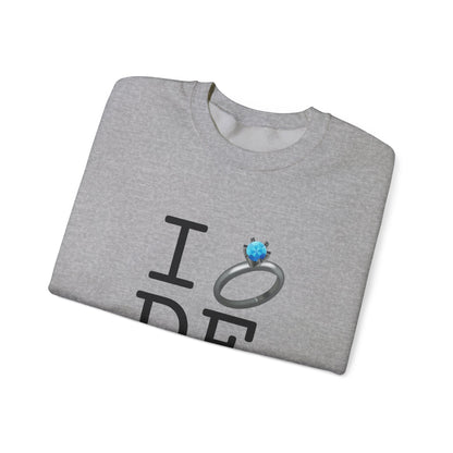 "I'm Married to (Diamond Ring) Delaware" Sweatshirt