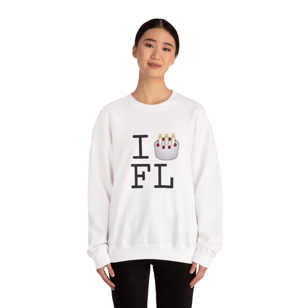 "I Birthday Cake Florida" Sweatshirt