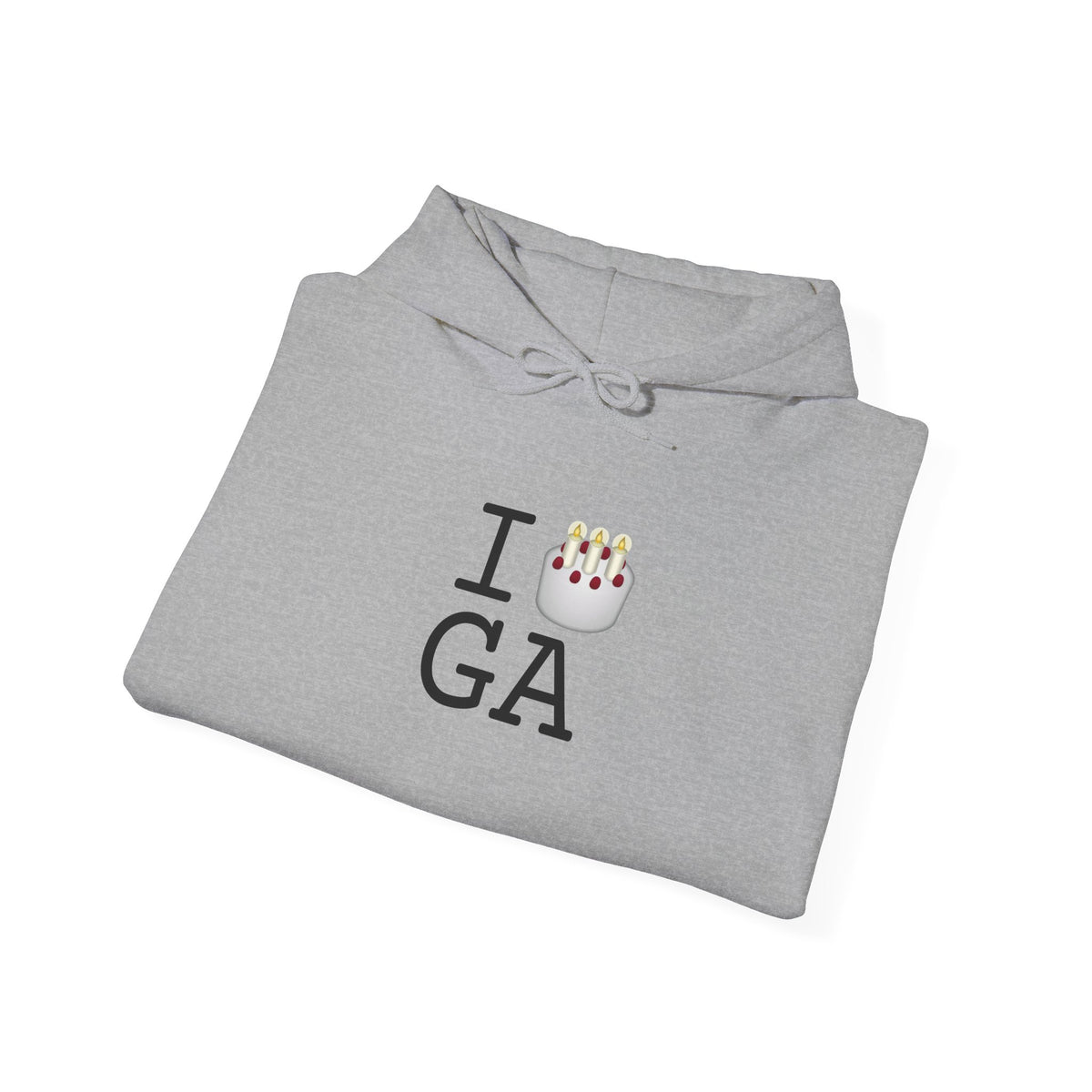 "I Birthday Cake Georgia" Hoodie